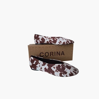Bailarinas Corina Cow Print. - Imagen 2